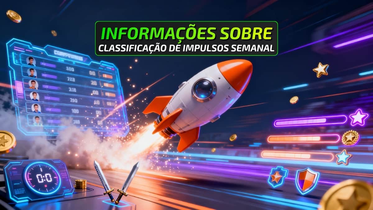 Capa de Artigo sobre Classificação de Impulsos Semanal do Programa de Recompensas MuralGamer REWARDS