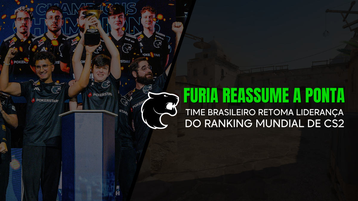 CS2: Time Brasileiro retoma a Liderança do Ranking Mundial em 2025