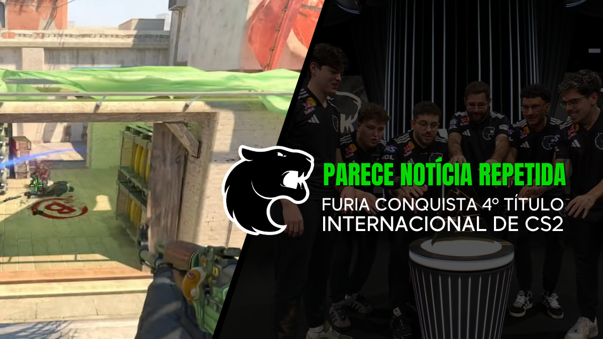 FURIA É DONA DO MUNDO! 👑 4º Título Internacional de CS2