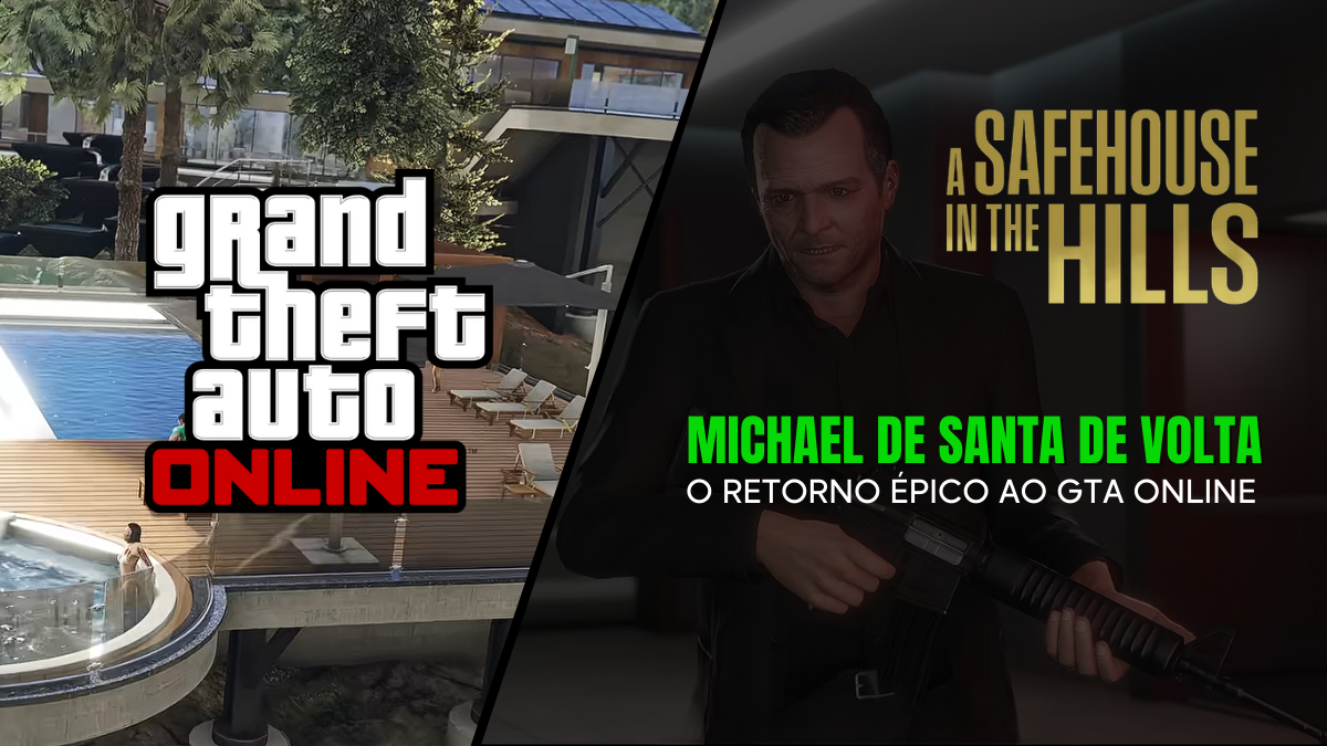 Michael De Santa de Volta! O Retorno Épico ao GTA Online