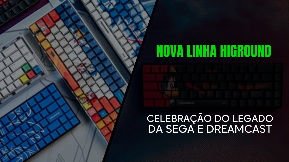 Nova Linha Higround Celebra o Legado da SEGA e Dreamcast