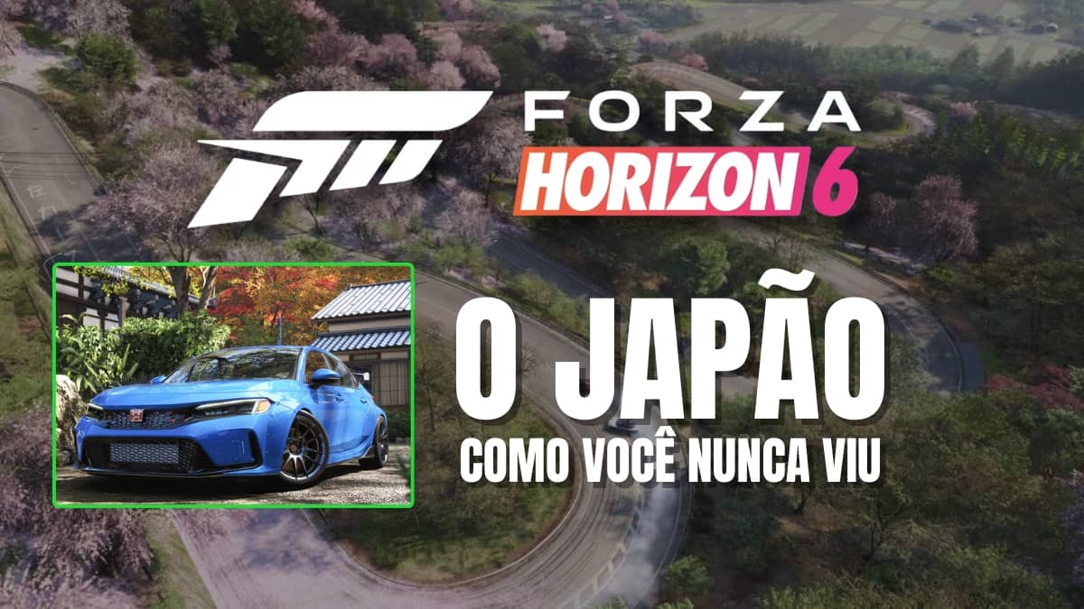 capa de notícia sobre Forza Horizon 6. O Japão como você nunca viu.