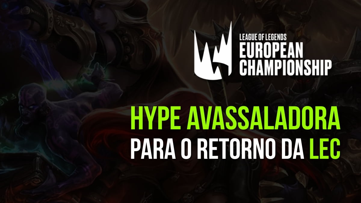 capa de notícia sobre a hype para o retorno da LEC de League of Legends