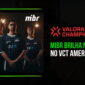Capa de notícias sobre vitória da MIBR na estreia do VCT Americas do Valorant Champion Tour