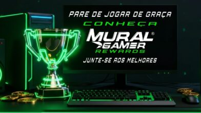Capa de artigo sobre o Programa de Recompensas MuralGamer REWARDS. O melhor programa de recompensas para gamers e criadores de conteúdo para jogos.