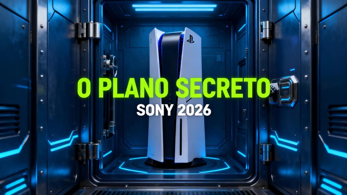 Capa de artigo sobre estratégia da sony para se blindar em 2026.