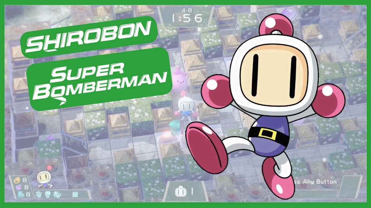 Shirobon (White Bomber) - Super Bomberman - Lenda Gamer