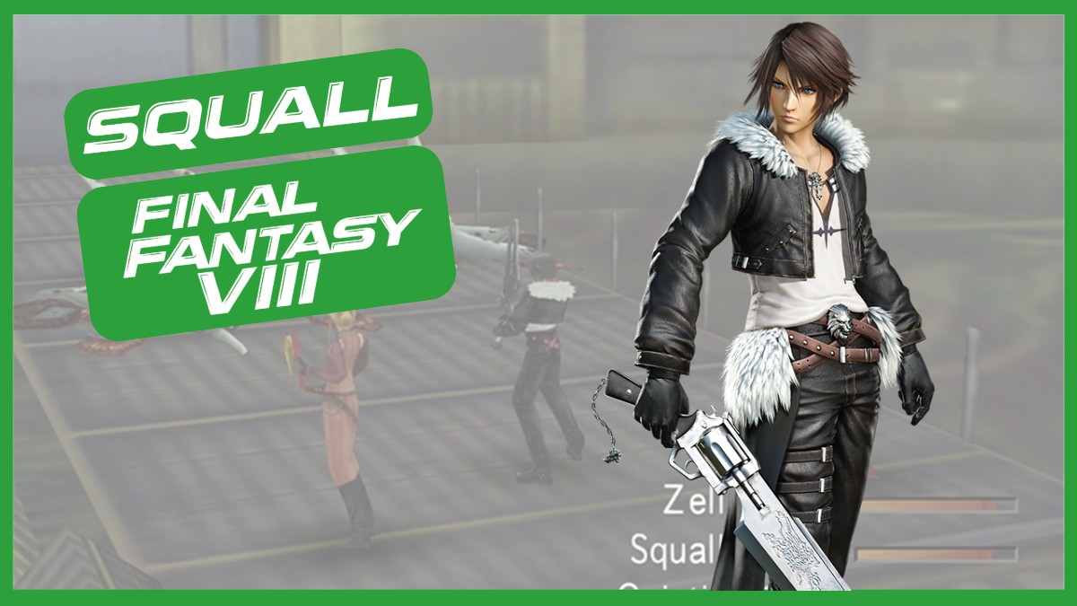 Squall - Final Fantasy VIII - Lenda Gamer