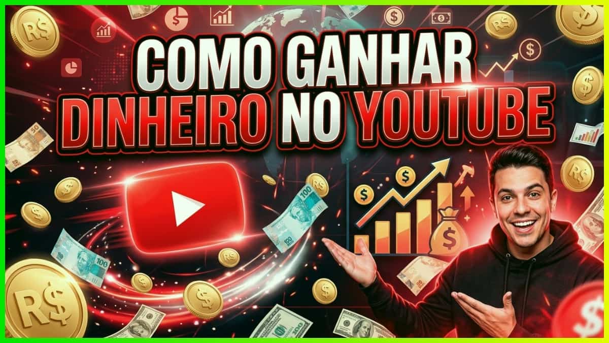 Capa de Artigo sobre como Ganhar Dinheiro no Youtube