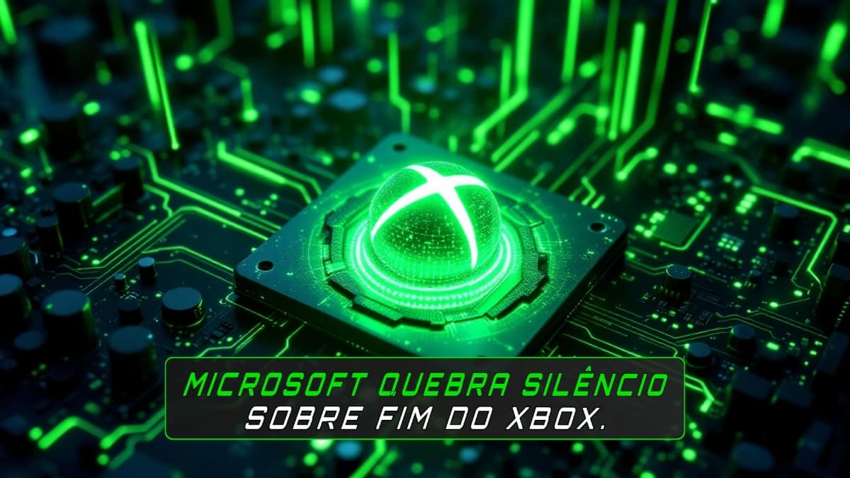 Capa de artigo sobre Xbox e sua permanência confirmado no mercado. Microsfott desmente sobre rumores de que a divisão de Games estaria com os dias contatos.
