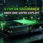 Capa de artigo sobre a quebra de segurança do Xbox One após 12 anos. Finalmente um Exploit foi confirmado e praticamente ativa um modo Deus no console.