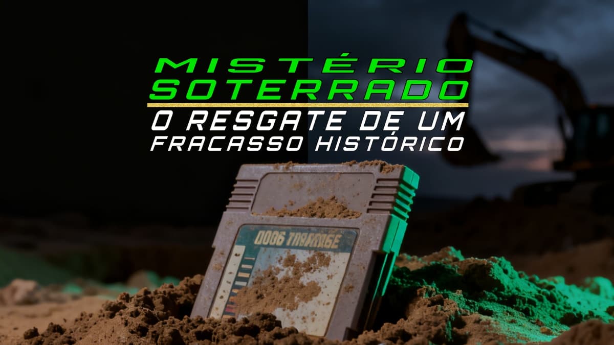 Capa de artigo sobre o fracasso da Atari com o jogo E.T. e a que se provou verdade.