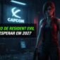 Capa de matéria sobre as expectativas do Resident Evil para 2027.