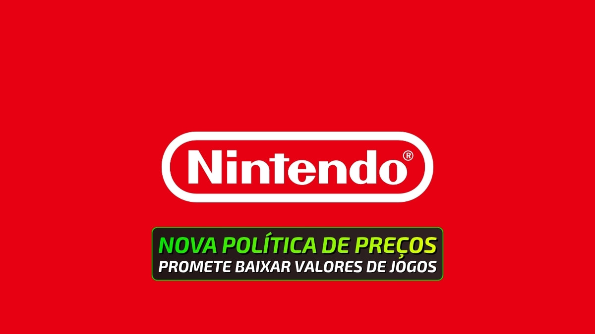 Capa de notícias sobre a nova política de preços da Nintendo que promete baixar o valor de jogos da BIG N em mídias digitais
