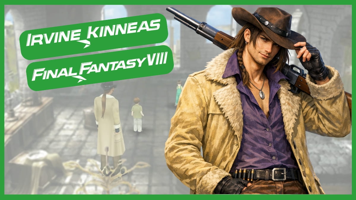 Irvine Kinneas - Final Fantasy VIII - Lenda Gamer - MuralGamer