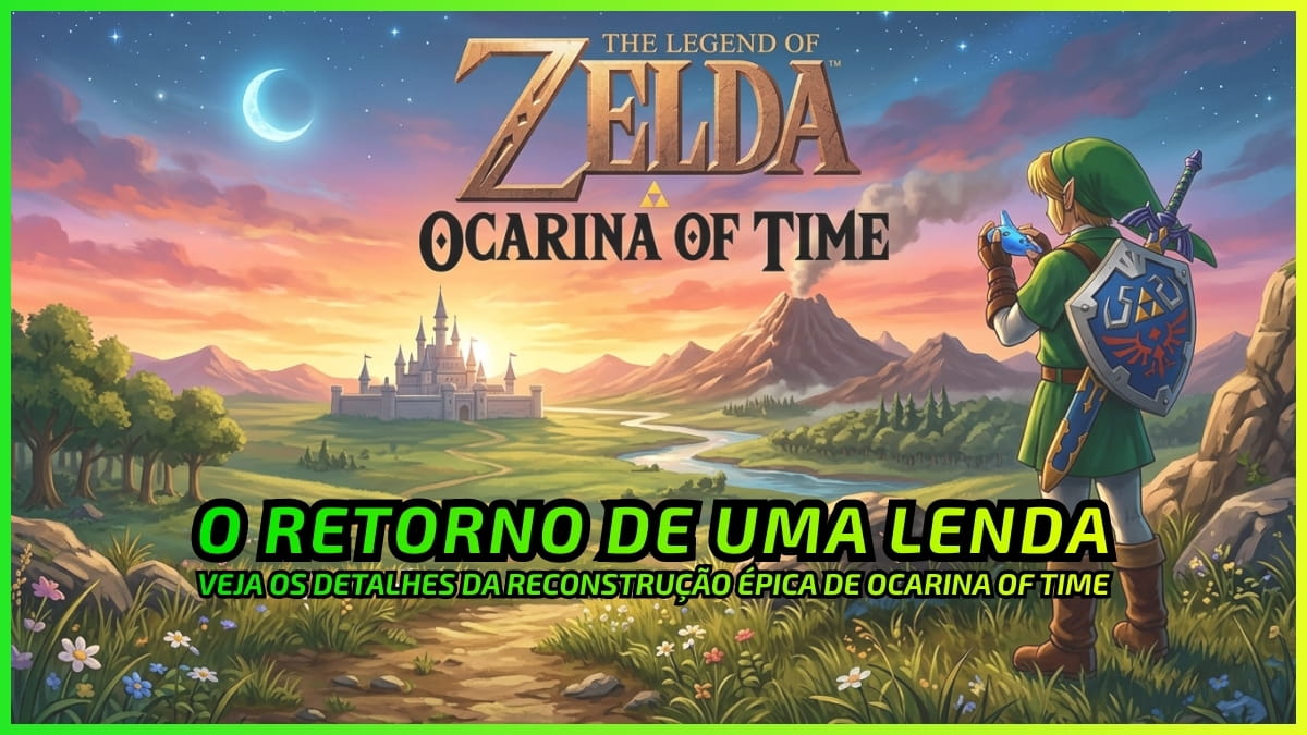 Zelda Ocarina of Time: O Próximo Passo da Nintendo