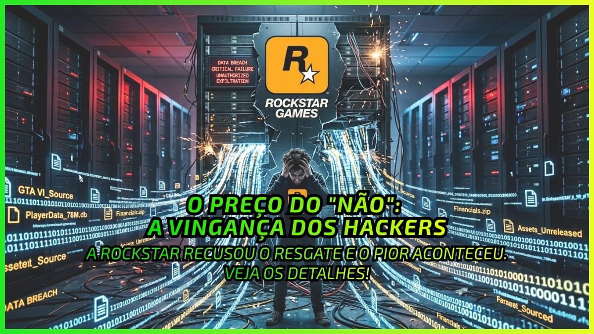O Preço do "Não": Rockstar Sofre Vazamento de Dados