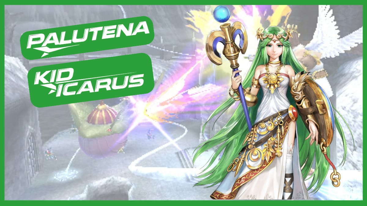 Palutena - Kid Icarus - Lenda Gamer - MuralGamer