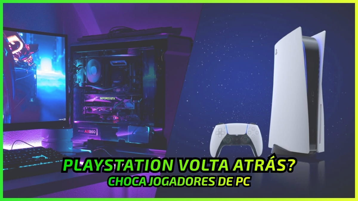 PlayStation Volta Atrás e Choca Jogadores de PC