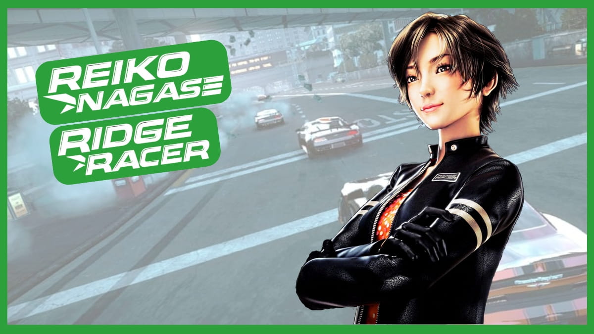 Reiko Nagase - Ridge Racer - Lenda Gamer - MuralGamer