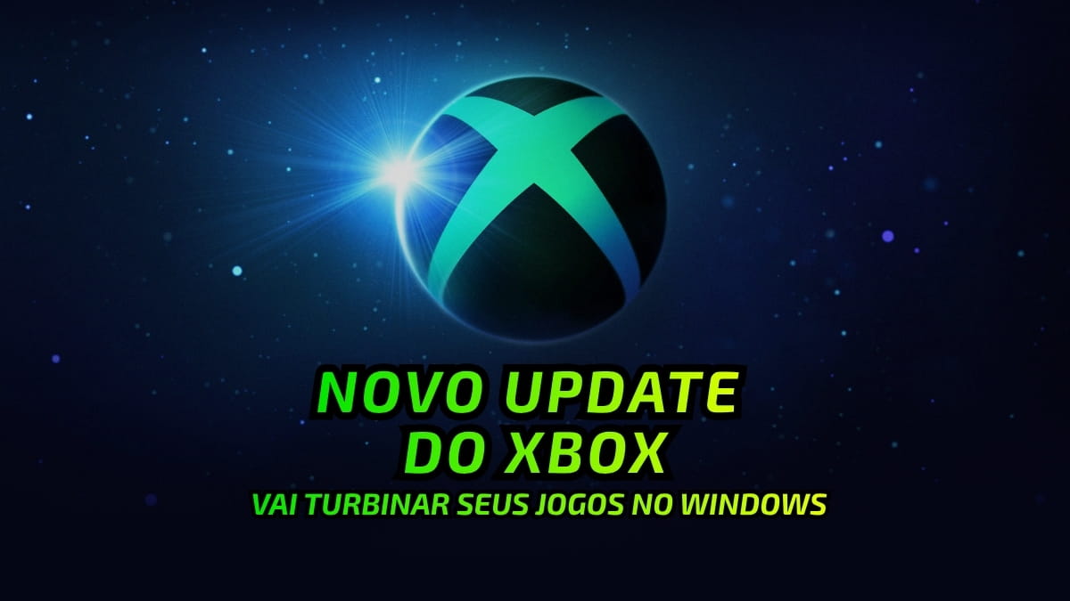 capa de notícia sobre nova atualização do Xbox que pro turbinar jogos no Windows