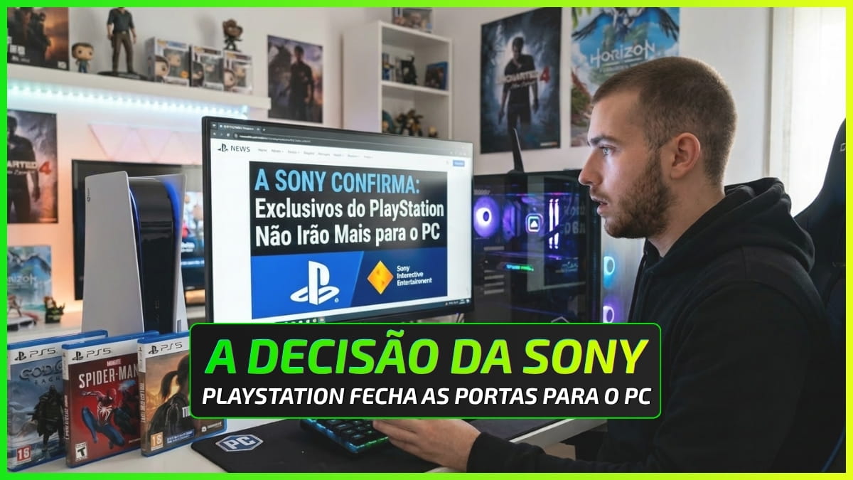 PlayStation no PC? O Choque do Ano com a Decisão da Sony