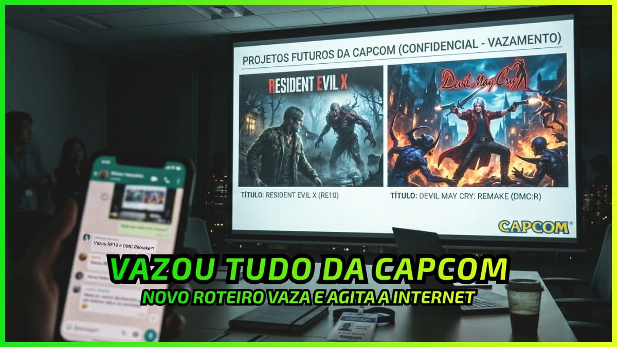 Capcom em Choque: Resident Evil 10 e Devil May Cry Remake Vazam