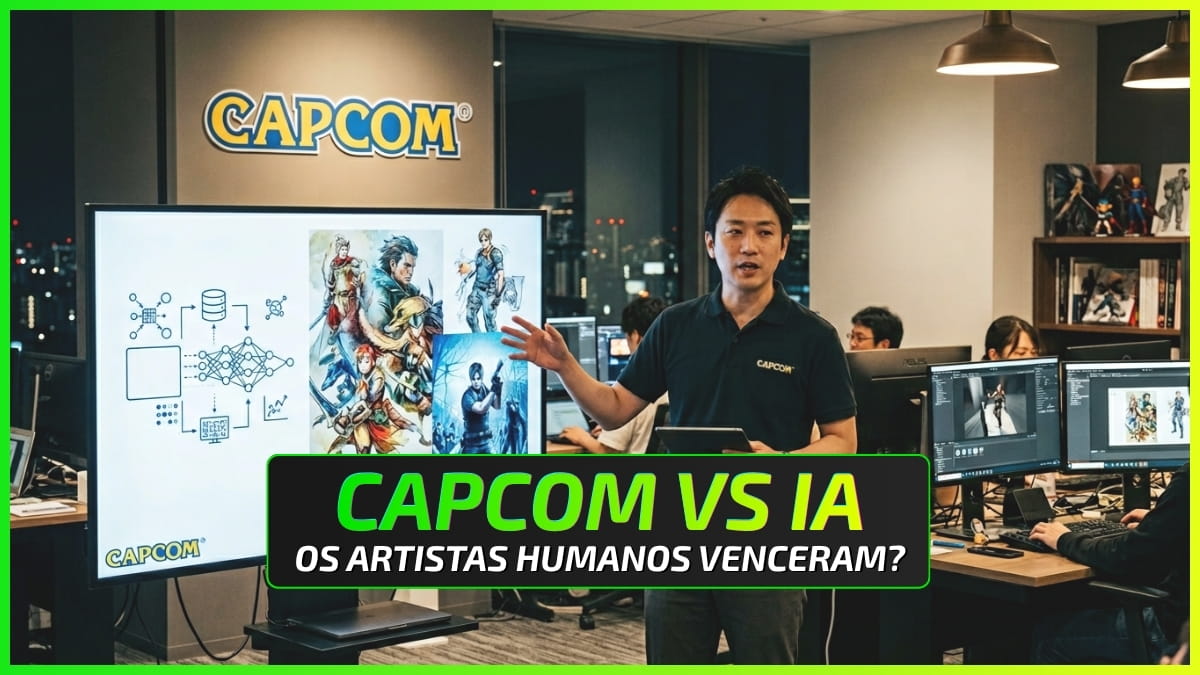 Capcom Descarta Uso de IA Para Criar Arte