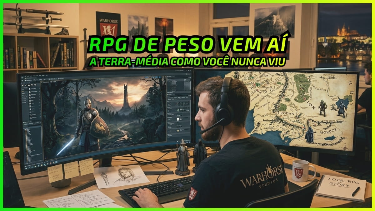 Vem aí um Novo RPG de O Senhor dos Anéis