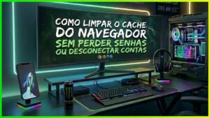 Gui de como limpar o cache do navegador sem perder senhas ou desconectar contas. Guia completo