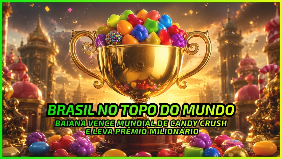 Lucrar Jogando? Brasileira Vence Mundial de Candy Crush