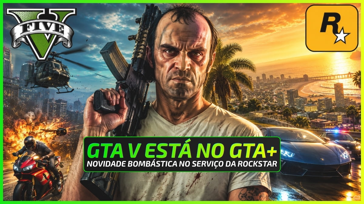 A Grande Novidade no Serviço da Rockstar: GTA V Chegou