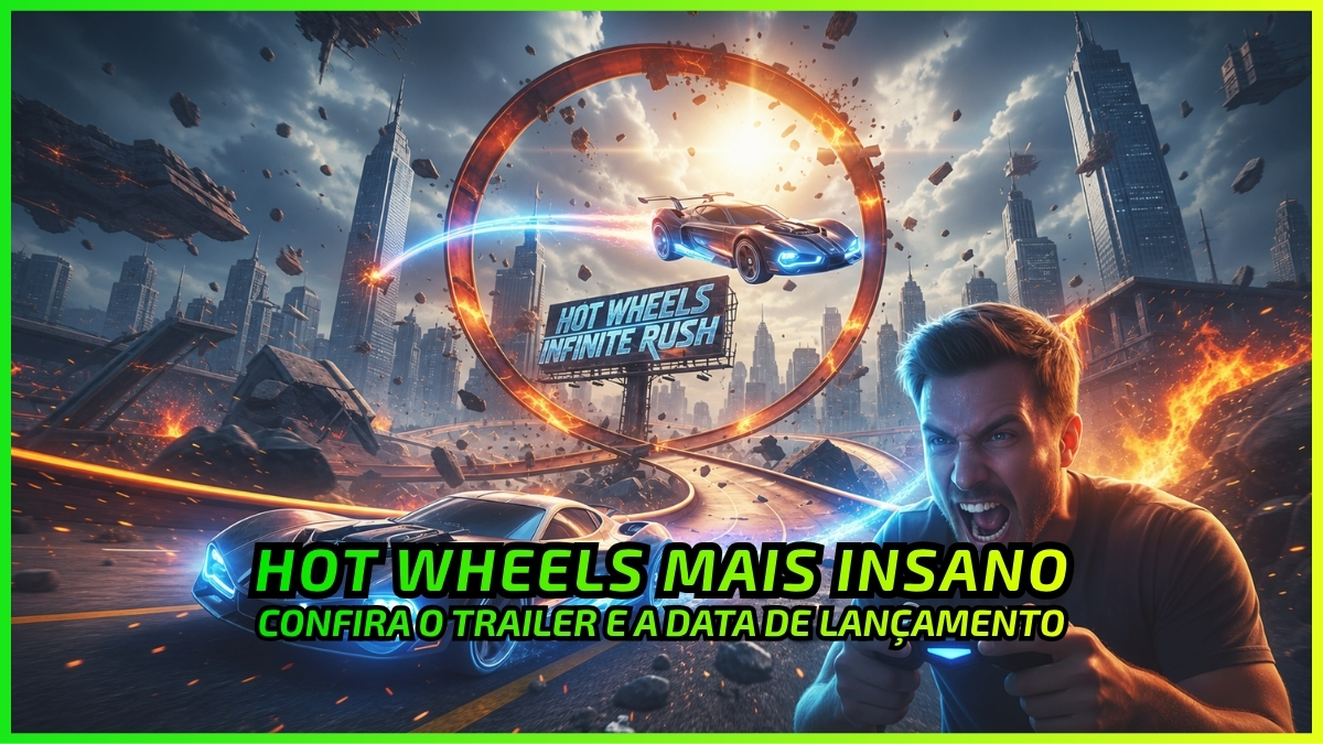 Hot Wheels Infinite Rush Promete Revolucionar as Pistas