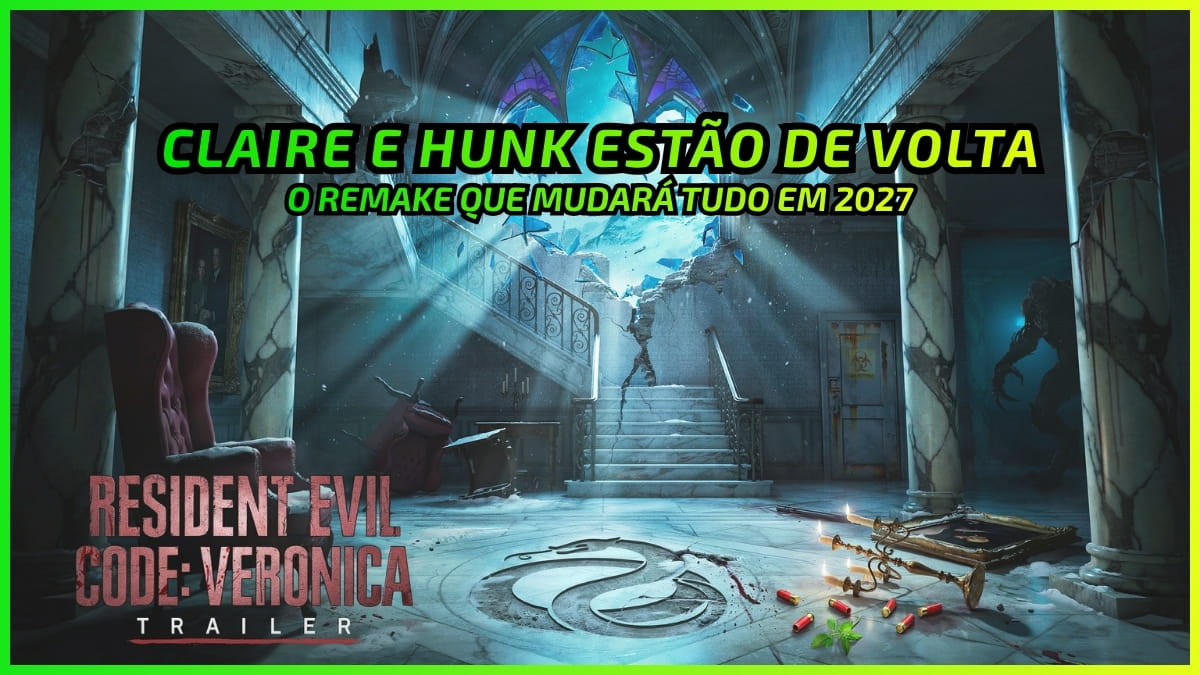 Oficial: Resident Evil Code Veronica Remake Ganha Trailer no SGF