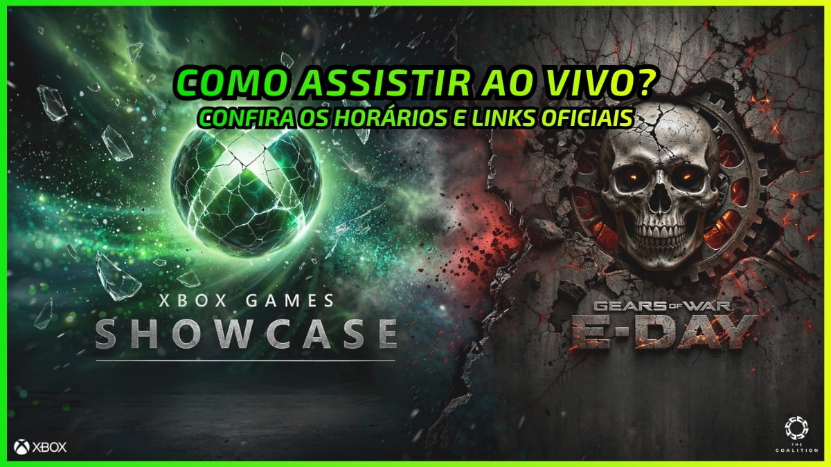 Não Perca! Saiba Como Assistir ao Xbox Showcase e Gears E-Day