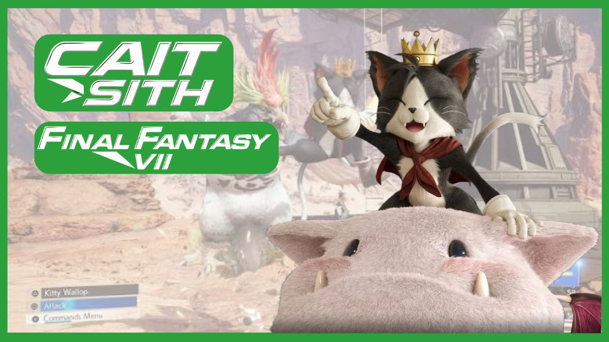 Cait Sith - Final Fantasy VII - Lenda Gamer - MuralGamer