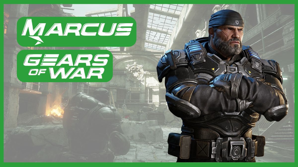 Marcus Michael Fenix - Gears of War - Lenda Gamer - MuralGamer