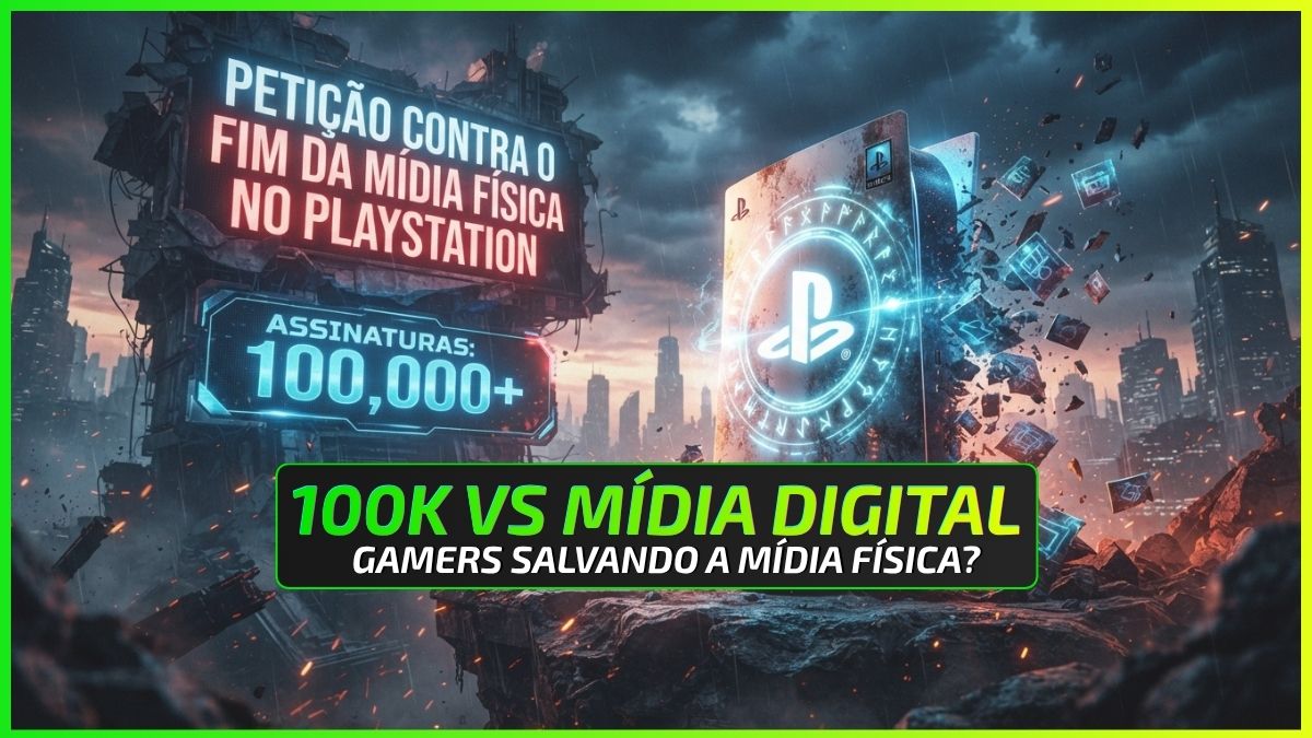 Petição Histórica Tenta Salvar os Jogos Físicos no PlayStation
