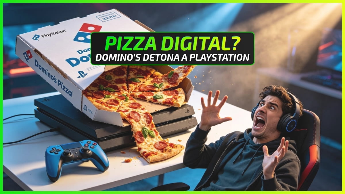 Por que a Domino’s está Rindo da PlayStation de Novo?