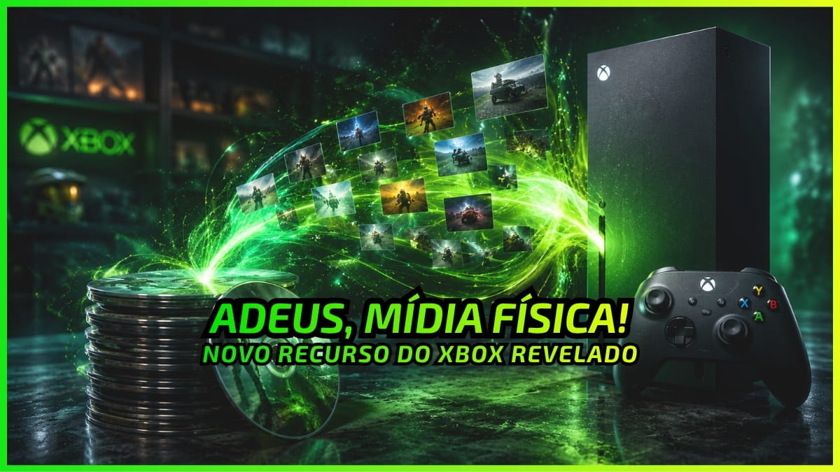 Xbox Prepara Mudança Histórica para Quem Ainda tem Jogos em Disco