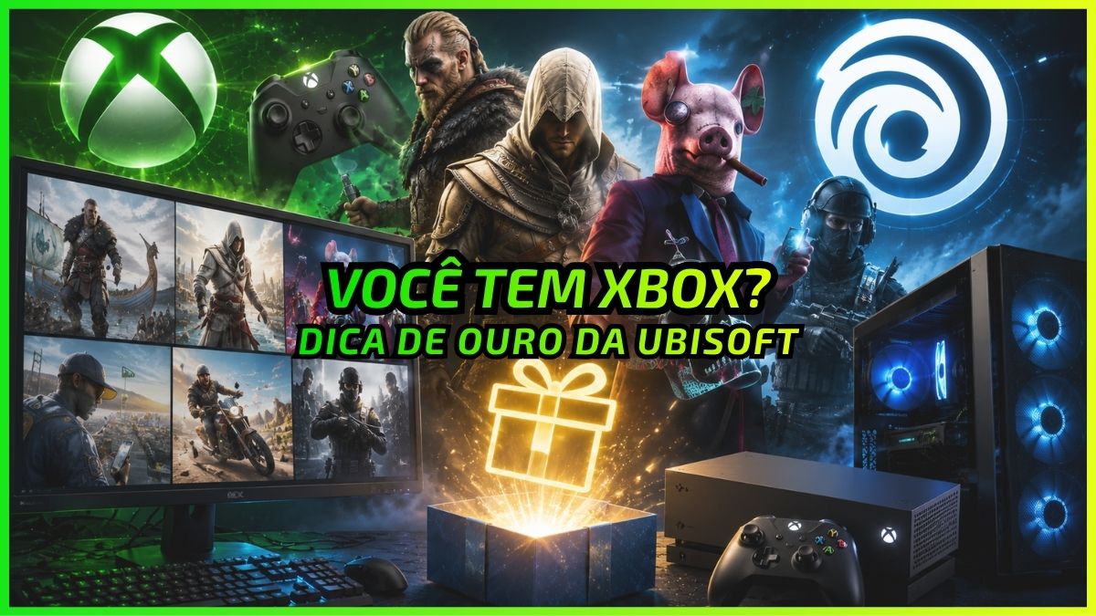 Tem Jogo da Ubisoft no Xbox? Libere Grátis a Versão de PC