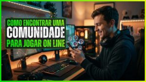 Capa de Artigo sobre como encontrar uma comunidade para jogar on line com amigos. Descubra como encontrar a comunidade certa e aproveita para conhecer o MuralGamer