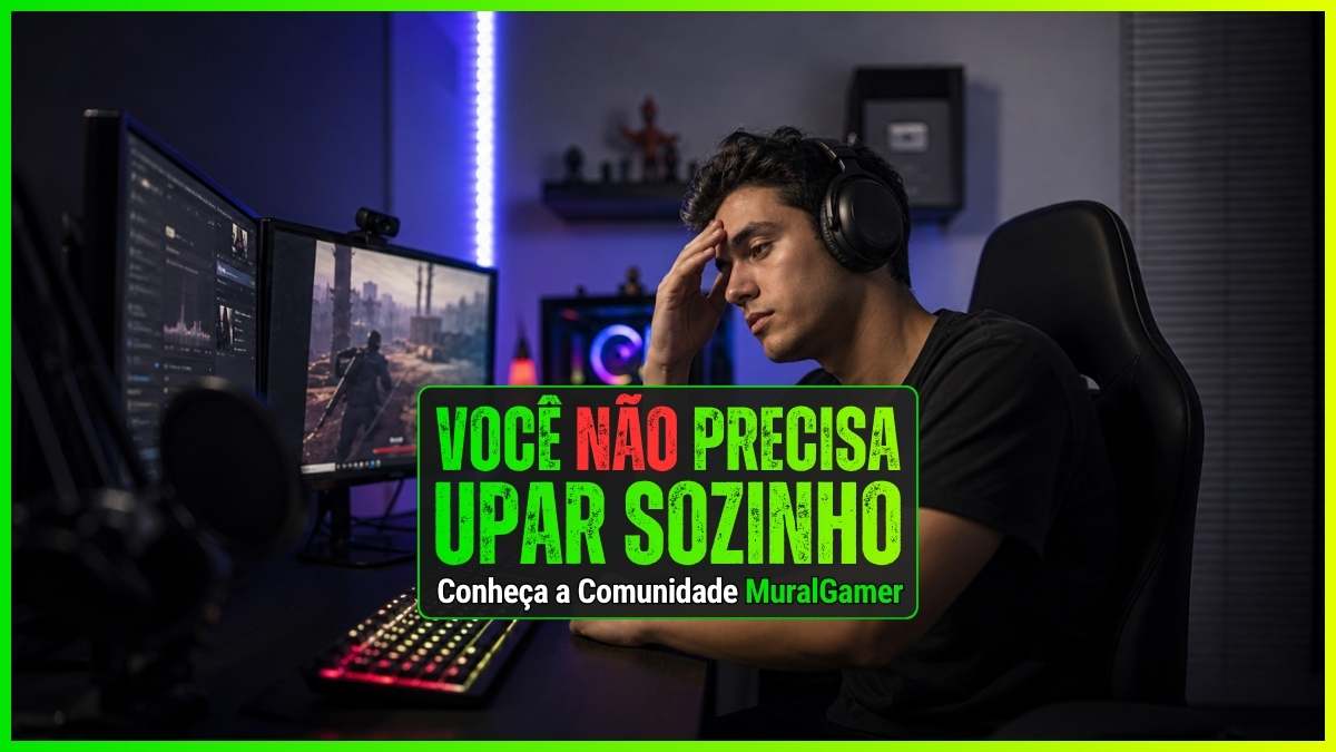 Capa de artigo sobre a Comunidade MuralGamer. Tudo sobre o Melhor site Gamer do Brasil e o Programa de Recompensas MuralGamer REWARDS