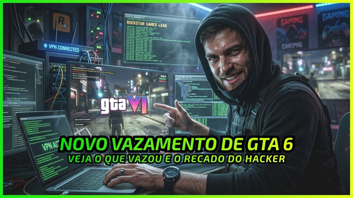 GTA 6 Vaza de novo e Hacker Manda Recado para a Rockstar