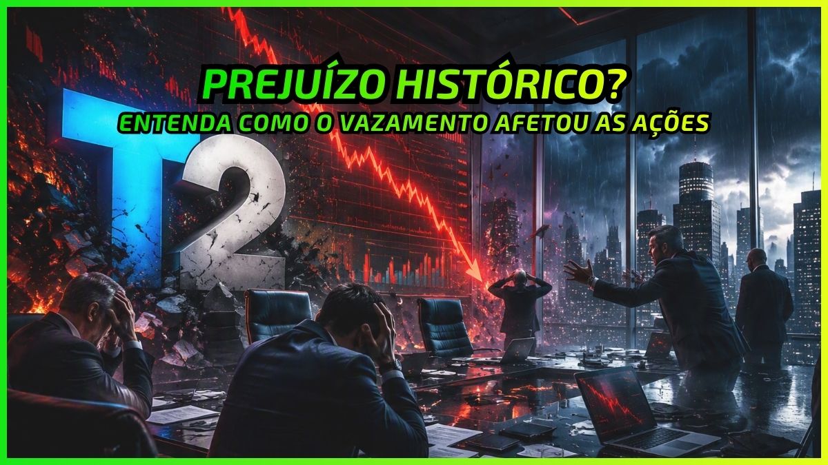 Como o Vazamento de GTA VI Queimou Bilhões da Take-Two?