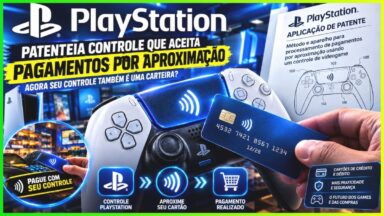 Futuro do PlayStation? Controle Pode ter Pagamento por Aproximação