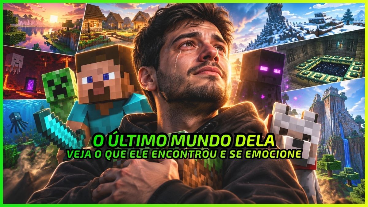 O Mundo que Ela Deixou no Minecraft