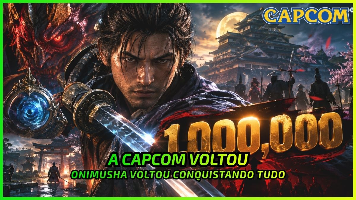 Onimusha Vende 1 Milhão no Lançamento e Sinaliza Retorno de Clássicos da Capcom