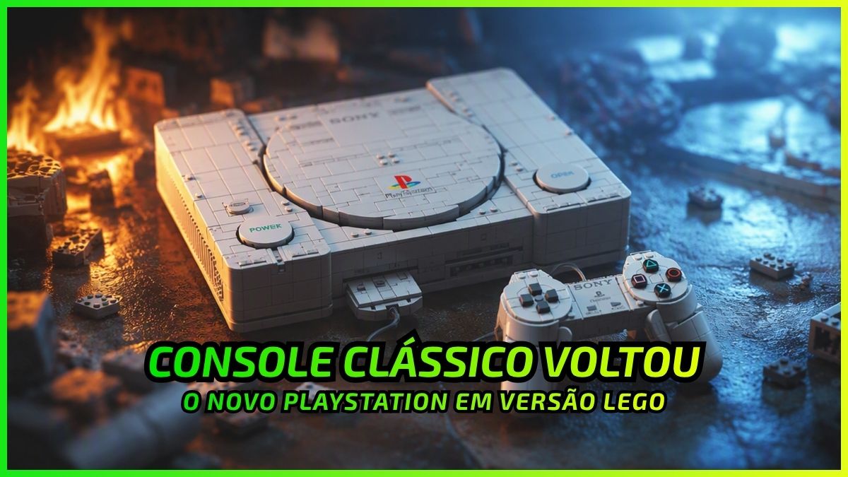 PlayStation ganha Versão em LEGO