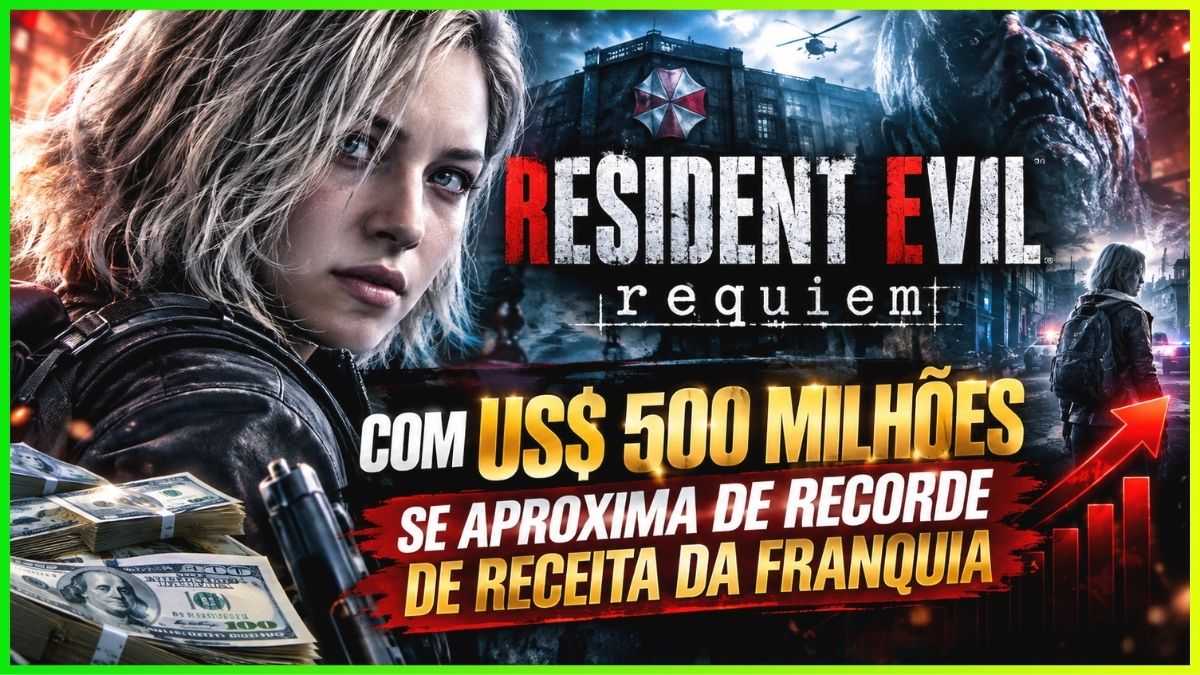 Resident Evil Requiem Dispara e Encosta em Recorde Histórico